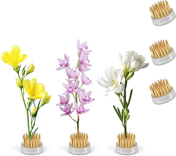 3-Pack Mini Kenzan Flower Frogs